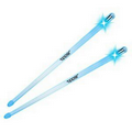 Light Up Pair of Drum Sticks w/ Blue LED Light